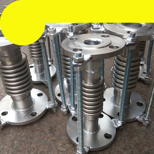 Dixin stainless steel flange bellows tie rod compensator expansion joint expansion joint DN6580100125 DN450 (flange carbon steel corrugated 304) middle 4 waves