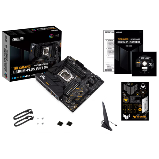华硕（ASUS）13代CPU主板 i7 13700kf 13790f 13700f 散片 盒装 板U套装 TUF B660M WIFI DDR4 重炮手 i7-13790F盒装【三年联保】