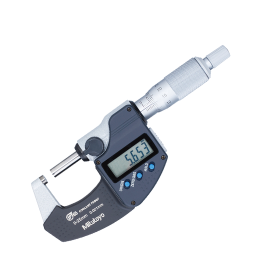 Mitutoyo Japan original imported digital display outer diameter micrometer 0-25mm spiral micrometer 293-240-30/IP65/0-25mm