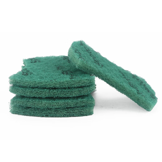 3M Scotch kitchen scouring pads, hotel catering industry dishwashing cloths, pot cleaning cloths, household cleaning rags 6105 small size * 5 pack (iron pots and dishes)