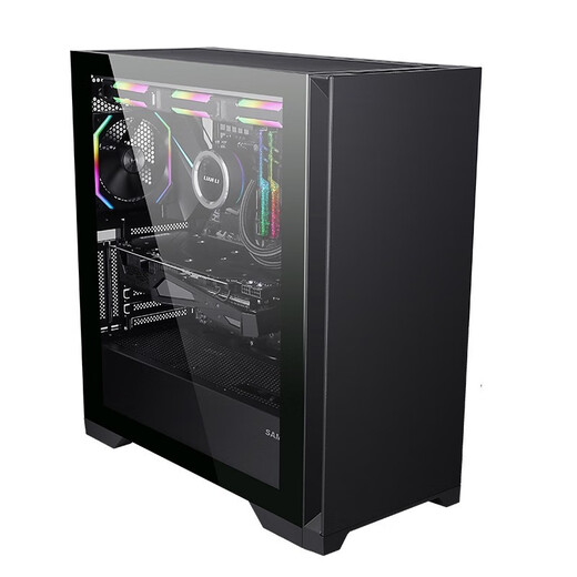 Deep Graphics i9 14900K/14900KS/RTX5070TI designer rendering modeling editing assembly desktop DIY water-cooled high-performance computer host graphics workstation complete set of complete machine 12900KF/32GD4/MSI 27-inch cost-effective RTX5060TI-16G game graphics card