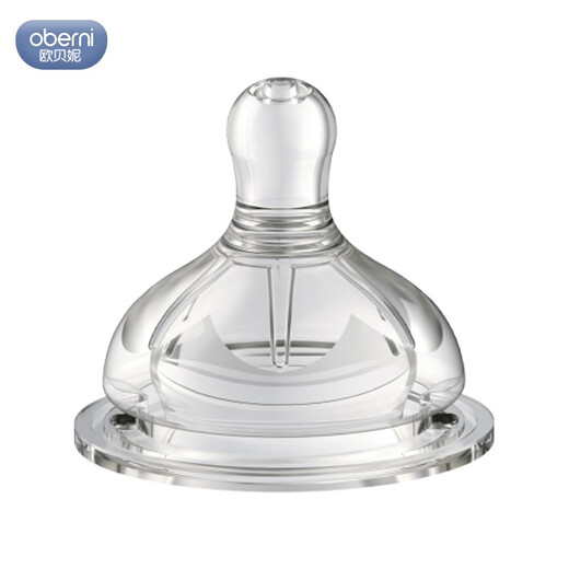 Obani original universal pacifier, wide diameter, imitating breast milk, soft silicone, newborn pacifier, cross hole, 12 months and above