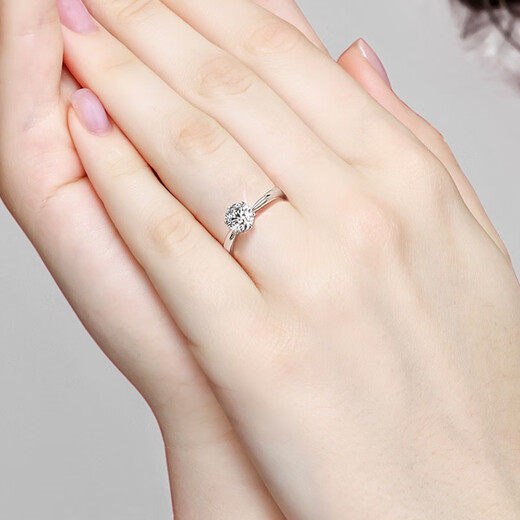 MZMZ platinum couple ring for a man and a woman PT950 platinum proposal, birthday, Chinese Valentine's Day gift for girlfriend, single ring - shipped separately - engraved greeting card, contact customer service