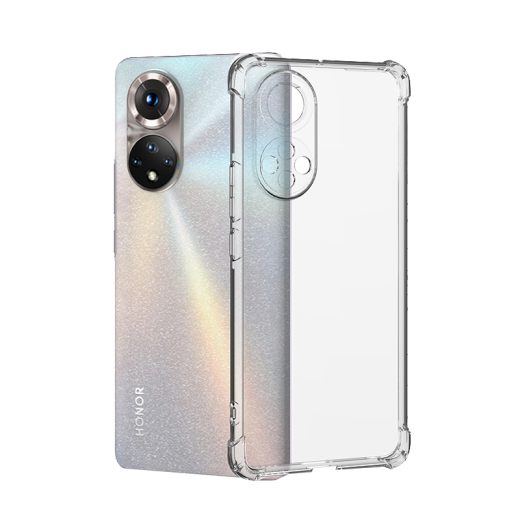 AOYAMIC is suitable for Honor 50Pro mobile phone case, Honor 50se protective cover, all-inclusive anti-fall airbag, personality, fashion, simple, transparent, ultra-thin silicone soft shell, Honor 50se [transparent white], newly upgraded all-inclusive lens protection, transparent airbag, anti-fall silicone soft case