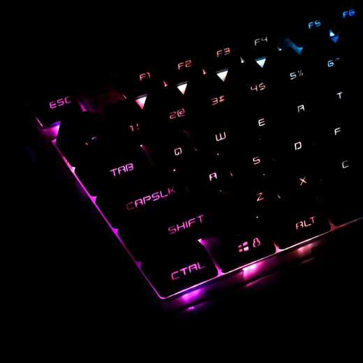 Belly Spirit MK870 Extreme Night Black Pure Black Side Carving Mechanical Keyboard Wired Wireless Bluetooth Custom Computer Game Office [Single Model] Obsidian Transparent + Pure Black Side Carving Peach Shaft (Silent)