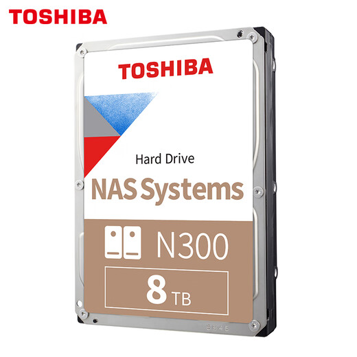 TOSHIBA 8TB NAS network storage mechanical hard drive private cloud home file storage 7200 rpm 512MB SATA interface N300 series