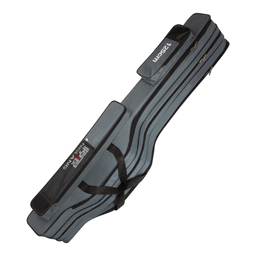 Jinglang 130CM double-layer big belly bag fishing gear bag waterproof pole bag fishing bag sea pole hand pole road sub-pole fishing rod bag fishing gear