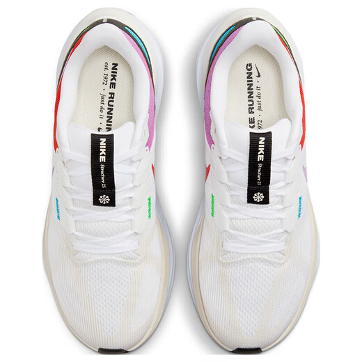 耐克NIKE跑步鞋男气垫STRUCTURE 25 SE运动鞋FV4867-100白42.5