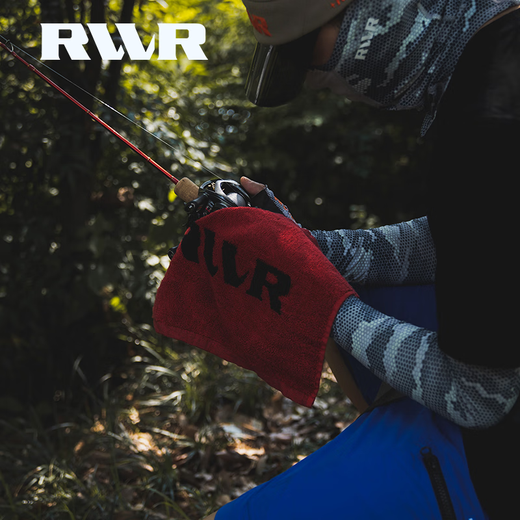 RVVR22 new fishing towel hand towel portable thickened quick-drying multi-purpose fishing towel outdoor fishing supplies purple