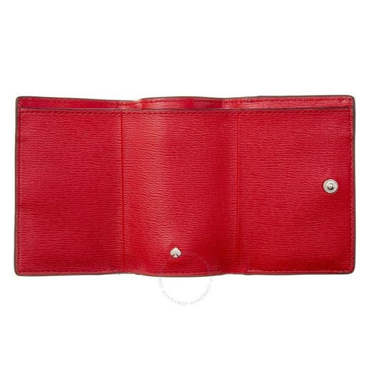 KATE SPADE luxury fashion brand women's wallet pink stitching simple PWRU7854-613 pic os