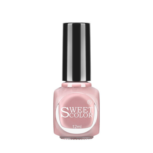 Sweet Color is odorless, eco-friendly, 0-toxic, nude nail polish, salmon pink 12ml, no-bake nail polish, quick-drying, long-lasting, non-tearable