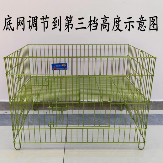 Foldable bold dog cage for sale dog fence exhibition cage running bed exhibition table wire fence nano paint dog cage nano running bed nano paint (with tray) length 88 width 60 total height 65