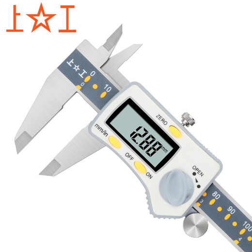 Shanggong high-precision digital display vernier caliper 0-150mm stainless steel electronic digital display caliper 211 limited time delivery SG018/0-150mm (flat rod)