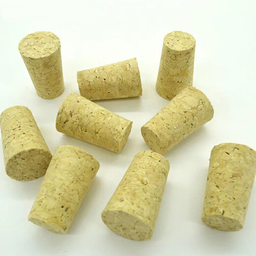 Yimeihuangting tapered cork red wine stopper beer stopper large and small head wine bottle sealing plug self-brewing cork 6 pack tapered cork wine stopper