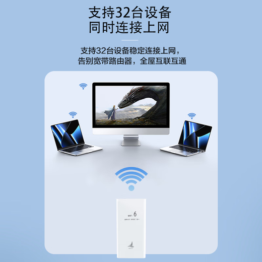 Chaokuo Zhilian portable wifi removable power bank 2-in-1 wireless wi-fi card-free portable unlimited traffic 2024 5Ghz computer mobile phone 10,000 mAh, no need to pre-store, enjoy charging starting from 9.9 wifi6 + power bank 2-in-1 10,000 mAh