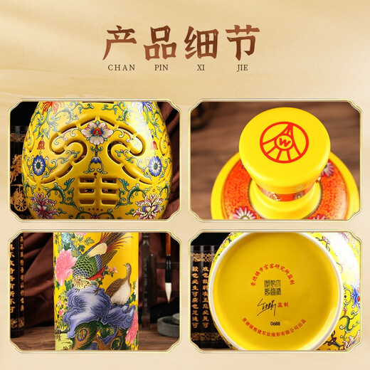 Produced by Wuliang Luzhou Fragrance General Factory, Liquor Luzhou Fragrance Sichuan Famous Liquor, Collection Display Cabinet, Self-Drinking, New Year Gifts, Wine Gift Box, 52 Degrees, 1.5L, 1 Bottle, Imperial Classic