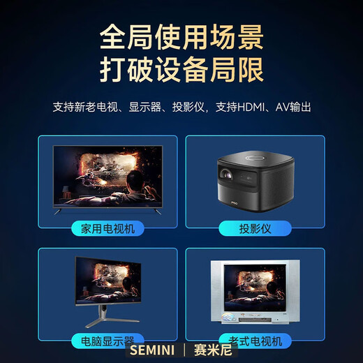 Seminy werbefreies Startup | Kostenlose Dialekt-Sprach-TV-Box, Heimnetzwerk, Set-Top-Box, WLAN, hochauflösender 4K-Live-Übertragungsbildschirm, kabelgebunden, kabellos, universelles Netzwerk, Dualband, 5G, WiFi-Version + digitale Bluetooth-Fernbedienung (Sprachsteuerung).