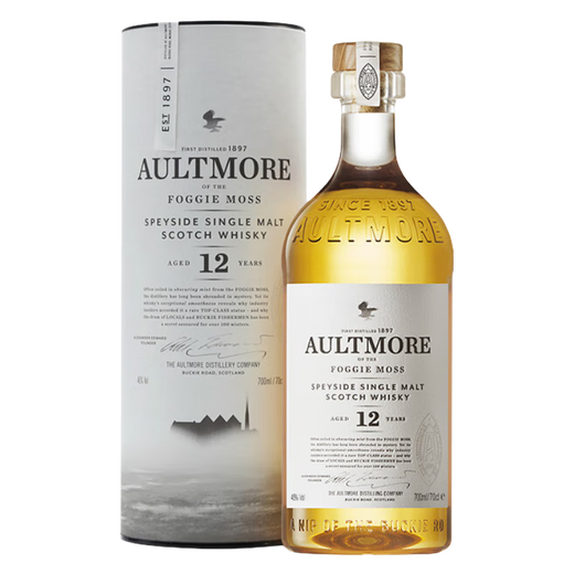 欧摩（AULTMORE）行货12年/18年单一麦芽苏格兰威士忌英国原装进口洋酒700ml 欧摩12年 700mL 1瓶