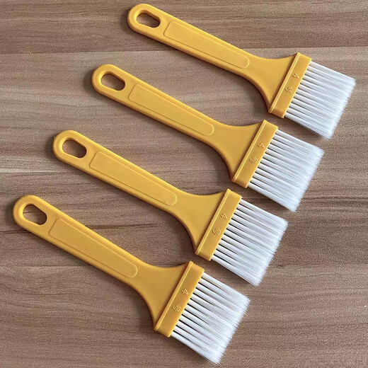 Chef barbecue brush oil brush household high temperature resistant kitchen pancake baking small brush sauce supplies tools barbecue oil brush 10 pieces