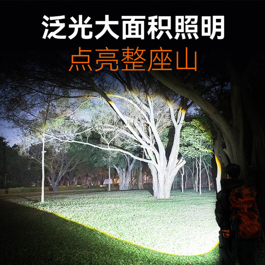 SupFire flashlight, strong light, super bright, long battery life, outdoor survival zoom, military small portable home special sky-penetrating cannon emergency light