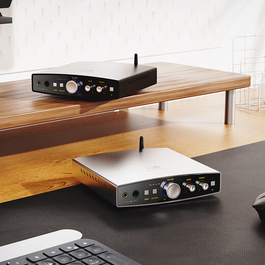 Shanling EH2 desktop decoder amp amplifier HIFI decoder DSD hard decoding 4.4 balanced high-fidelity home theater black with free adapter