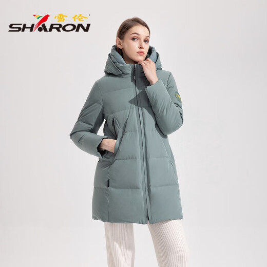 Chaqueta de baja longitud de Shirron para mujeres con brazalete simple y versátil otoño e invierno 13567 HaoyueBai M