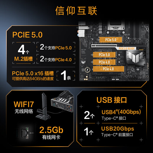 ASUS B650 B850 X870 Placa base con la serie AMD9000 Ryzen R7 9800X33D 9950X33 CPU Tablero de placa base U Set ASUS TUF X870-Plus Wifi R9 9900X Flower Película
