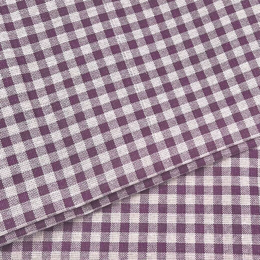 Jiazhilu tablecloth cotton and linen small fresh rectangular tablecloth coffee tablecloth tablecloth ins style deskcloth student dormitory purple plaid 200*150cm