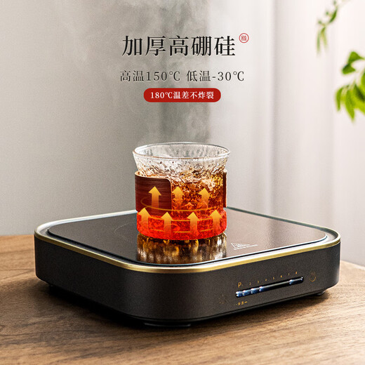 Taza de té Niye master, taza de té pequeña de cristal, taza de té de un solo uso, juego de té de kung fu resistente al calor de alto borosilicato