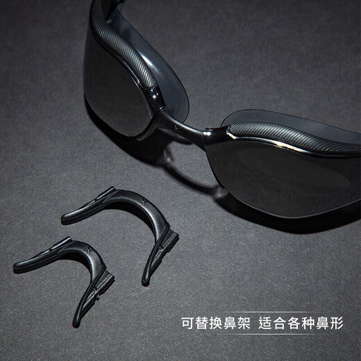 Speedo Racing Swimming Goggles Fastskin Shark Skin Ultra Platinum Series Competition Training Anti-fog Coated Swimming Goggles Dark Night Silver