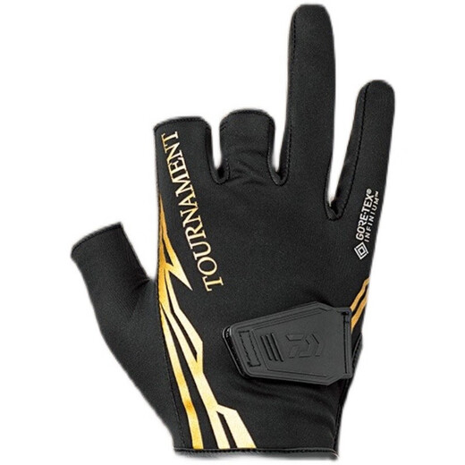 DAIWA 22 models DG-1022TW/1122T three-finger exposed and five-finger lure warm fishing gloves DG-1022T exposed three-finger black gloves XL