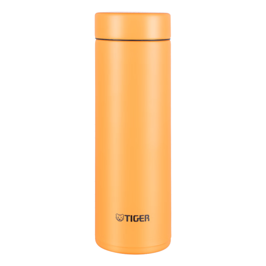 Tiger brand (TIGER) stainless steel thermos water cup portable cute macaron candy color for men and women MMP-B30C300ml sunshine orange DP300ml