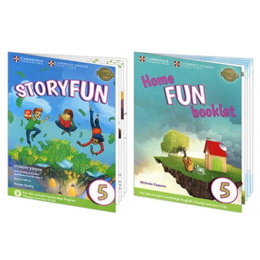 剑桥少儿英语YLE考试教材 Storyfun for  Flyers 5级别 学生书+练习册?英语考级用书英文原版[平装]