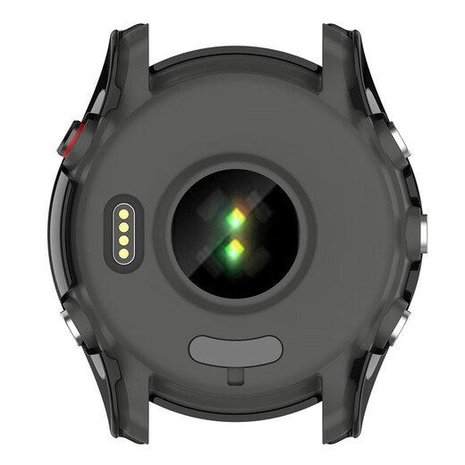 Guess that Garmin Forerunner 255/255s/265/265s/955/965 watch anti-scratch protective case protective cover screen protective film mirror PC hard shell all-inclusive black protective cover PC shell and film integrated 255