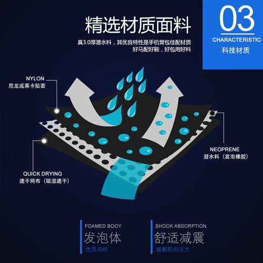 Muyi running mobile phone arm bag sports arm wristband outdoor cycling fitness mobile phone bag waterproof protective cover universal Apple Huawei Samsung Xiaomi men and women black vibrant orange wrist and arm dual-use thin and breathable arm bag - available within 6.5 inches