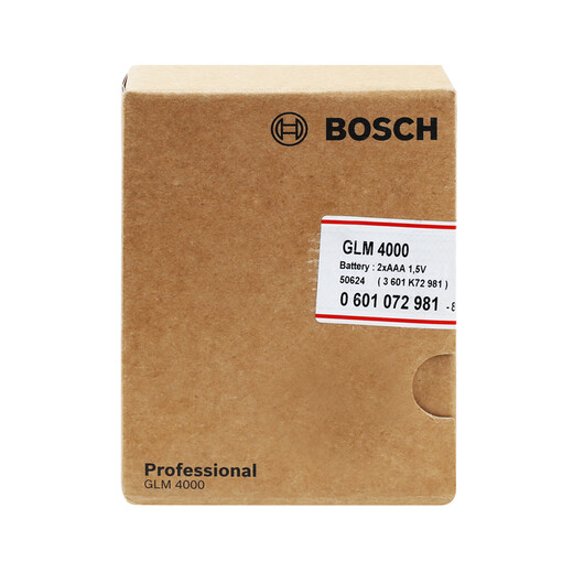 博世（BOSCH）40米红外线激光测距仪测量仪量房仪电子尺卷尺GLM 4000 