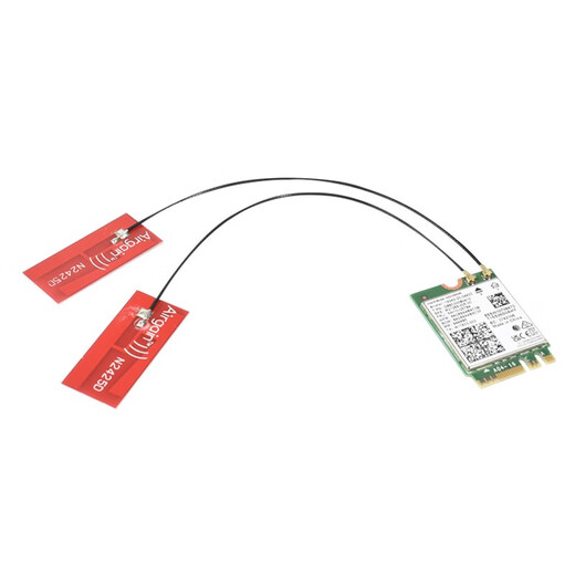 gxlinkstarWiFi6 AX210/AX211/1675x/1690i千兆三频5400M蓝牙5.3笔记本台式机无线网卡内置M.2接口WiFi接收器 Killer1675x芯片+内置天线*2条【套餐】