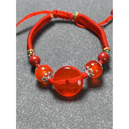 Chenru herring stone baby bracelet, fish stone raw material, anti-frightening, newborn birthday gift for boys and girls, small baby bracelet