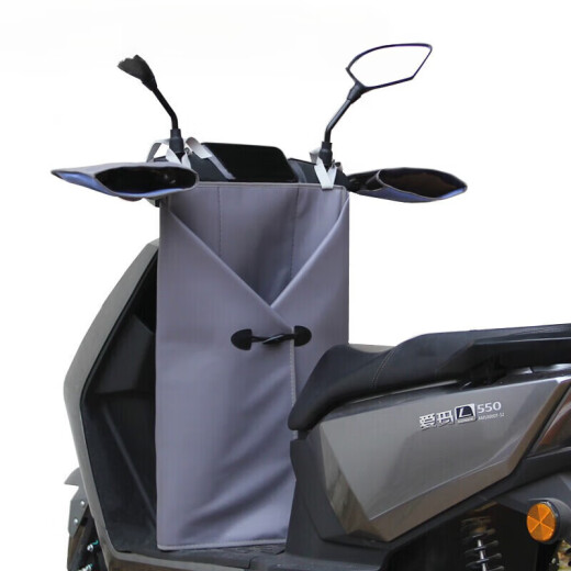 Bian Ling is suitable for Maverick electric vehicle windshield, spring and autumn battery windproof cover, four-season enlarged waterproof split type, winter four-season convenient style black + handle cover