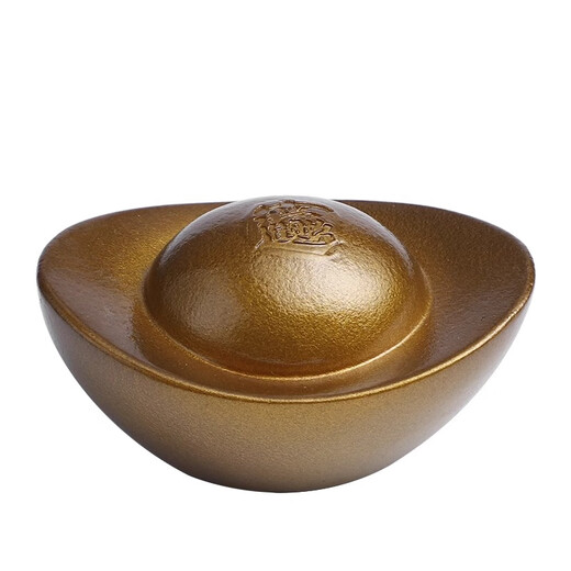 Tao Fuqi tea pet ornaments small gold ingots to attract wealth tea table tea tray tea table tea set accessories color changing tea play can be raised mtc29 color changing small gold ingots