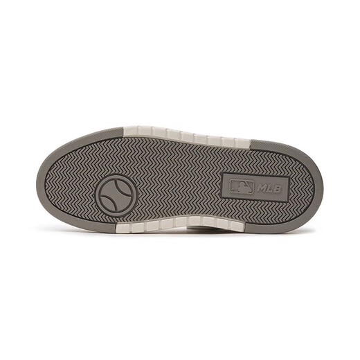 MLB板鞋男女同款虞书欣代言明星同款学长鞋运动休闲鞋3ASXCMM4N 灰色/50GRS 37.5 (235mm)