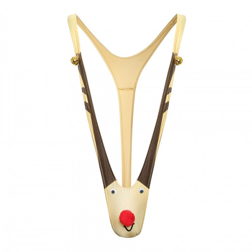 Men's Sexy Underwear Men's Elk Underwear Shorts Halloween Costume Party Funny Sexy Costumes One Size Thong Elephant One Size