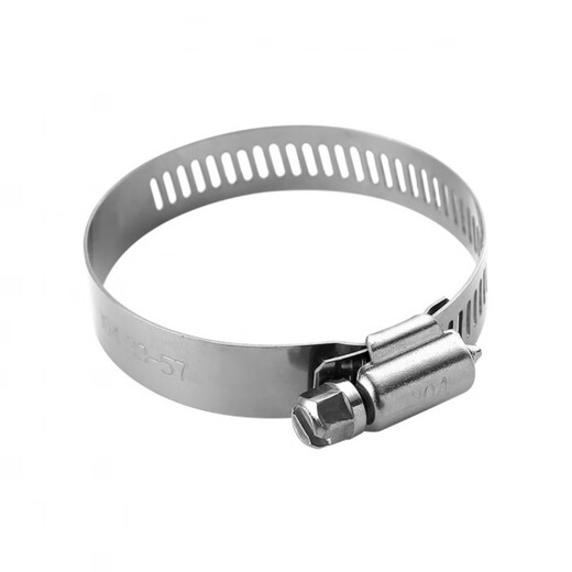 Each bear 304 live buckle stainless steel hose clamp tie width 12MM pipe buckle fixing screw can be loosened and retracted metal tie tie 12*584 diameter 155-178mm 5 prices