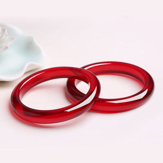 Fat Donglai's same style amber bracelet chicken fat yellow beeswax female heavenly blood amber bracelet fashion bracelet 1 cm beeswax bracelet 60MM-62MM