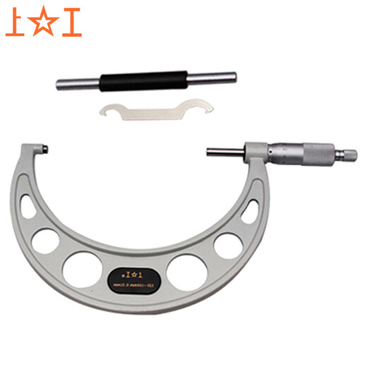 Shanggong outer diameter micrometer centicali micrometer mechanical micrometer 125-150mm graduation value 0.01 KQ300150102