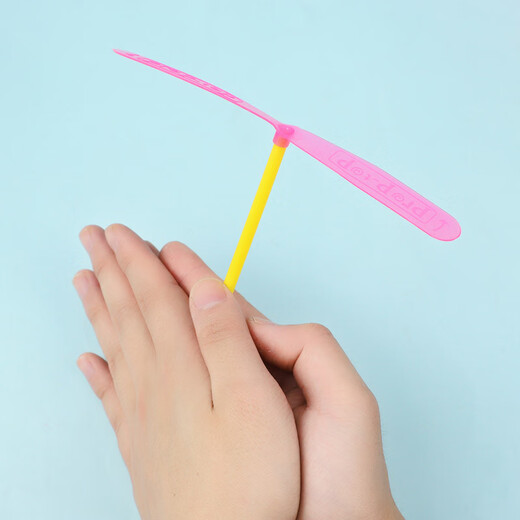 TaTanice Bambus-Libelle, Outdoor-Spielzeug, nostalgische Handschieber, fliegende Fee, Flugzeug, Jungen und Mädchen, Schultagsgeschenke