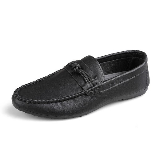 Changxiang Huili Doudou zapatillas para hombres primavera y otoño verano primavera y otoño zapatos de cuero casual de verano versión coreana zapatos conductores zapatos perezosos tortura de pie de moda d826 blanco 39