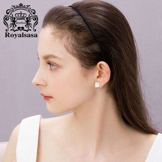 Royalsasa Spring Face Wash Headband Korean Style Simple Adult Sports Headband Hair Accessories Men and Women Hair Cave Black BL
