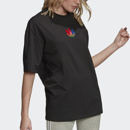 Adidas (adidas) Clover Women's Clothing New Sportswear Breathable Half-Sleeve Short-Sleeve T-Shirt DW3892 GD2234 XXS 30