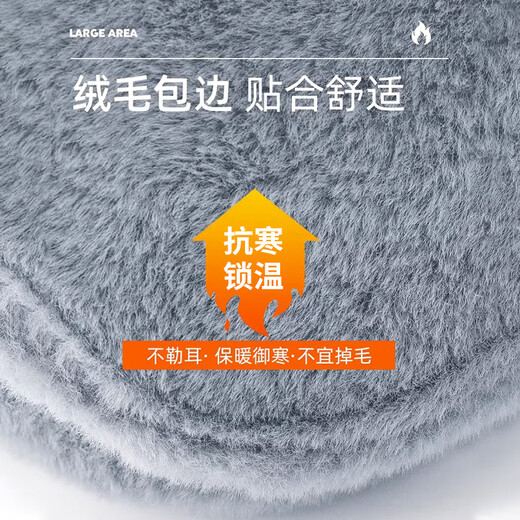 Xue Qianman earmuffs men's winter warm plush earmuffs back-worn earbags winter ear protection ear hats cycling earmuffs